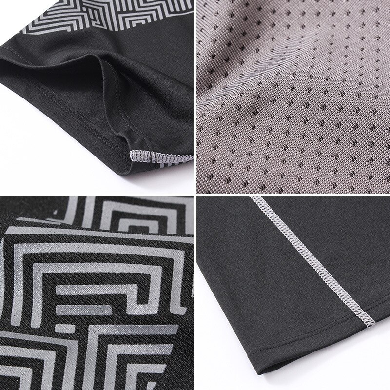 Camiseta masculina de algodão puro moda de fitness estiramento de manga curta ginásio casual ajuste apertado camiseta superior t camisa para homem