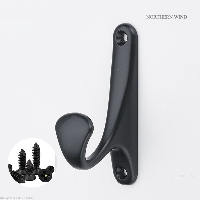 HXS 4 sztuk/partia wieszak na ubrania łazienka sprzęt ręcznik ścienny ubrania haki kuchnia sypialnia klucz kapelusz torba wieszak stojak uchwyt