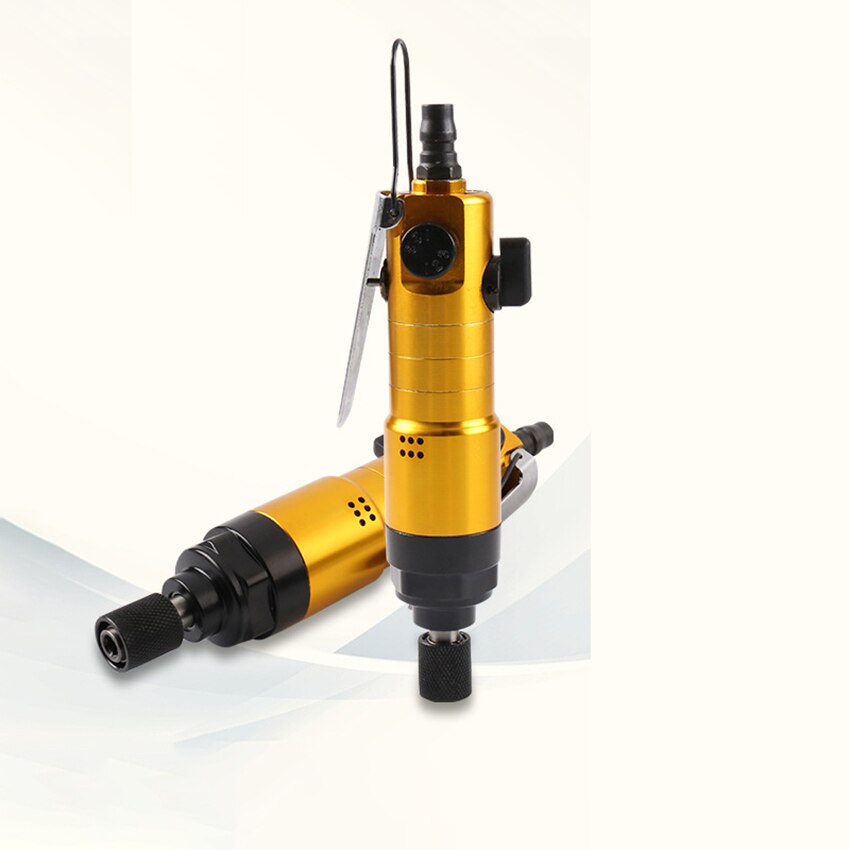 1/4&quot; Pneumatic Air Screwdriver Reversible, Adjustable Torque Air Volume, Forward &amp; Reverse Controls, Air Drill