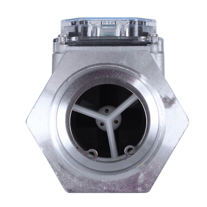 ! Digital Flowmeter K24 Electronic Liquid Turbine Meter Electronicflowmeter 1.5 Inches Fuel Oil Flow Meter 40-280L/Min