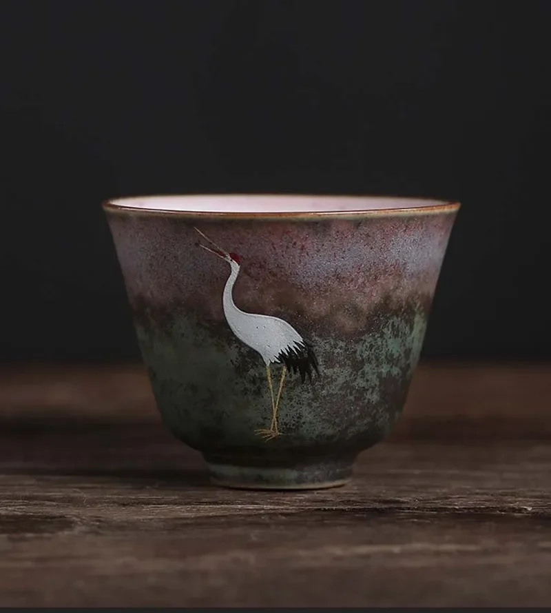1 stk /3 stk japansk stil keramisk kaffekop porcelæn personlig enkelt keramik te kopper drinkware vin krus vand krus