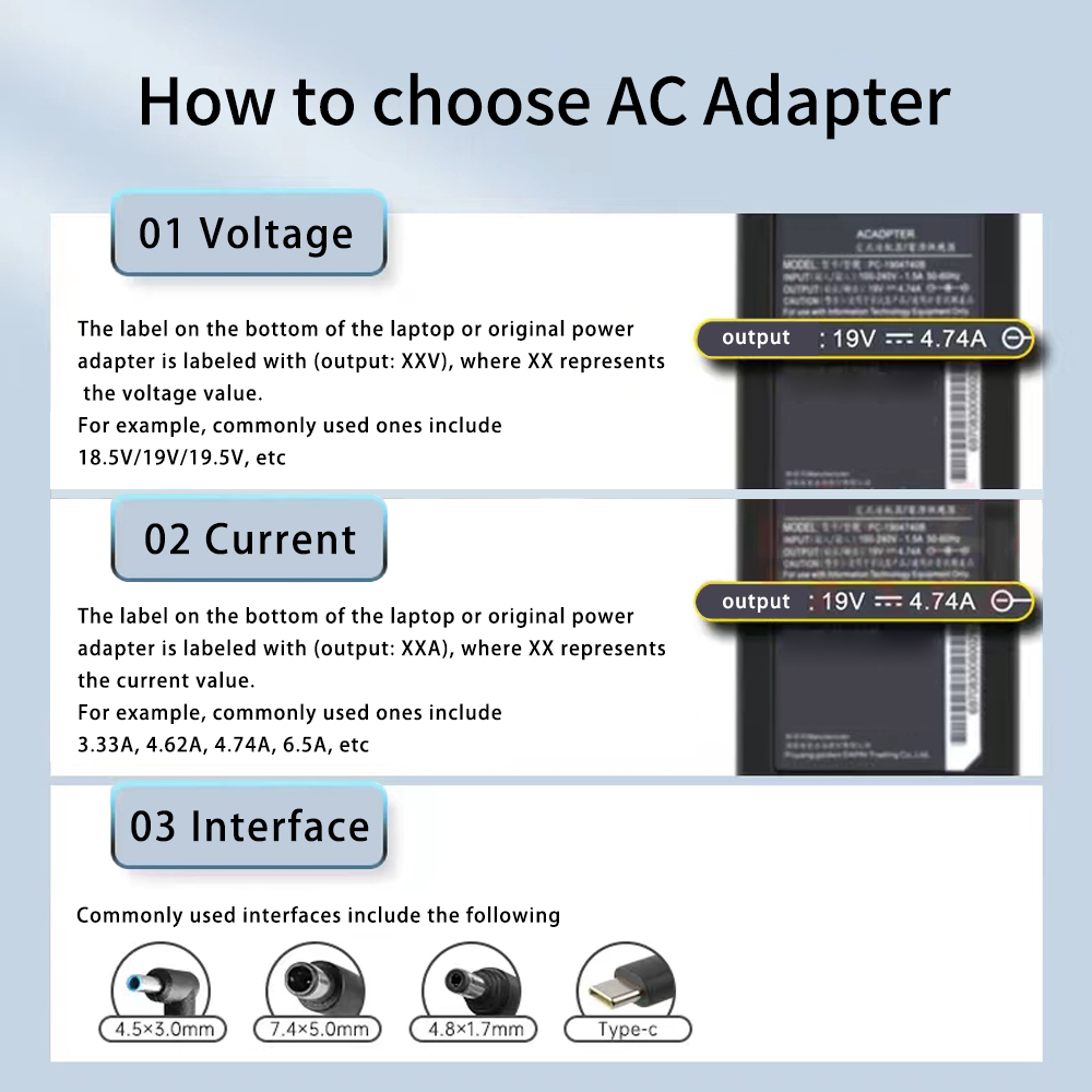 18,5 V 3,5 A 7,4*5,0mm 65 W AC Laptop Adapter Ladegerät für Für HP Compaq pavilion G6 DV5 DV6 DV7 DV4 G50 G60 N193 CQ43 CQ32 CQ60