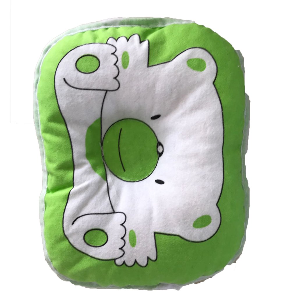 10pcs/1set Bear Pattern Pillow Newborn Infant Baby Support Cushion Pad Prevent Flat Head 100% Top Good