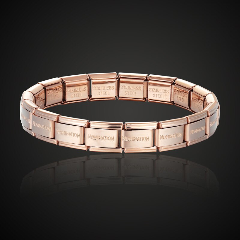 Zlxgirl Namination Sieraden Populaire Stijl Roestvrij Stalen Armband Brief En Stretch Mode Mannen Armbanden Vrouwen: 006