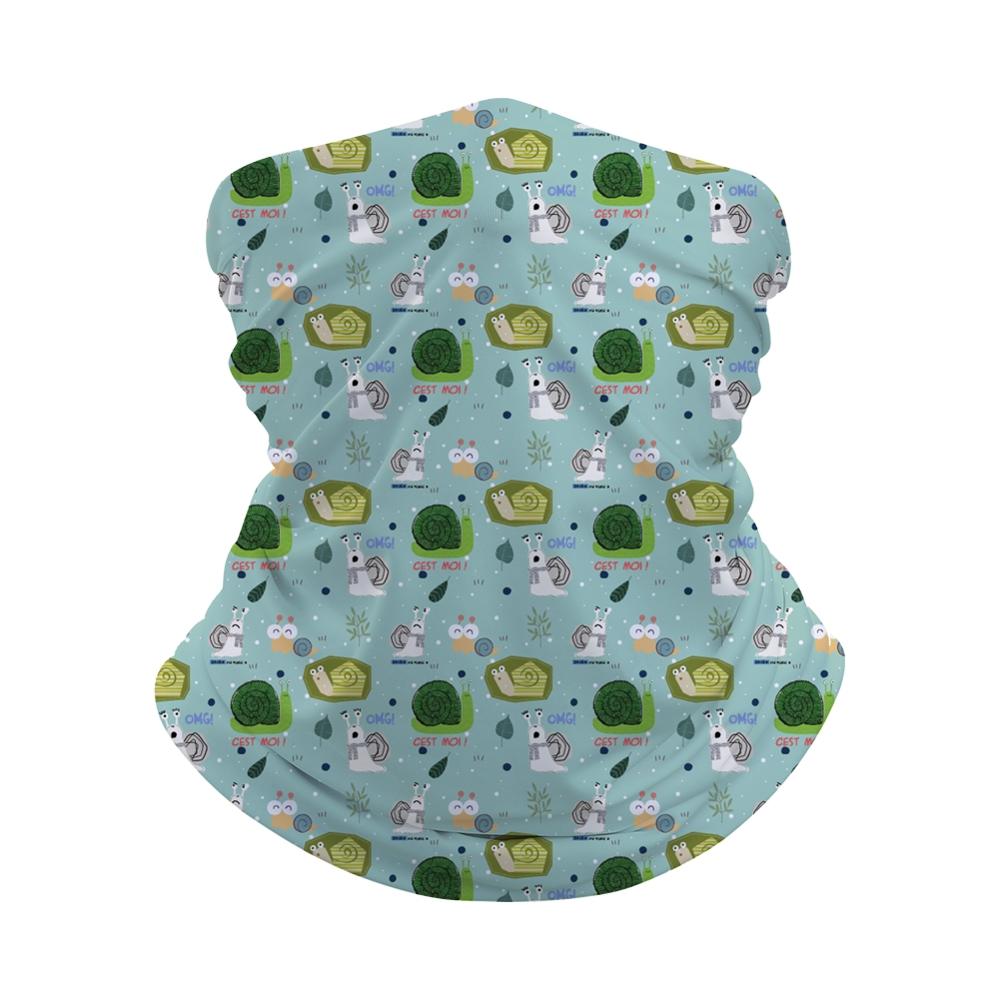 Pinksee barn bandana hals tub huvudduk polyester hals leggings bandana utsida vindtät mask tub halsduk: J
