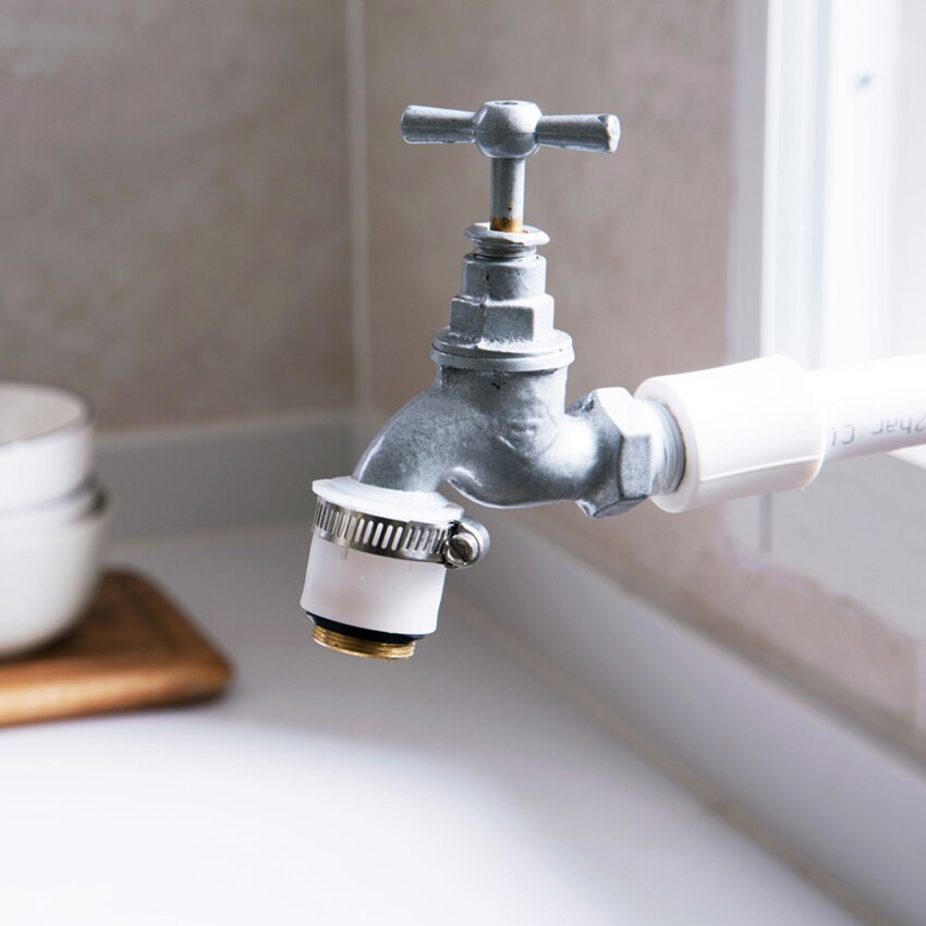 Kitchen Faucet Spouts Parts plastic Water Pipe Washing Machine plas Fittings Water Conversion Interface Accessories 18-22mm