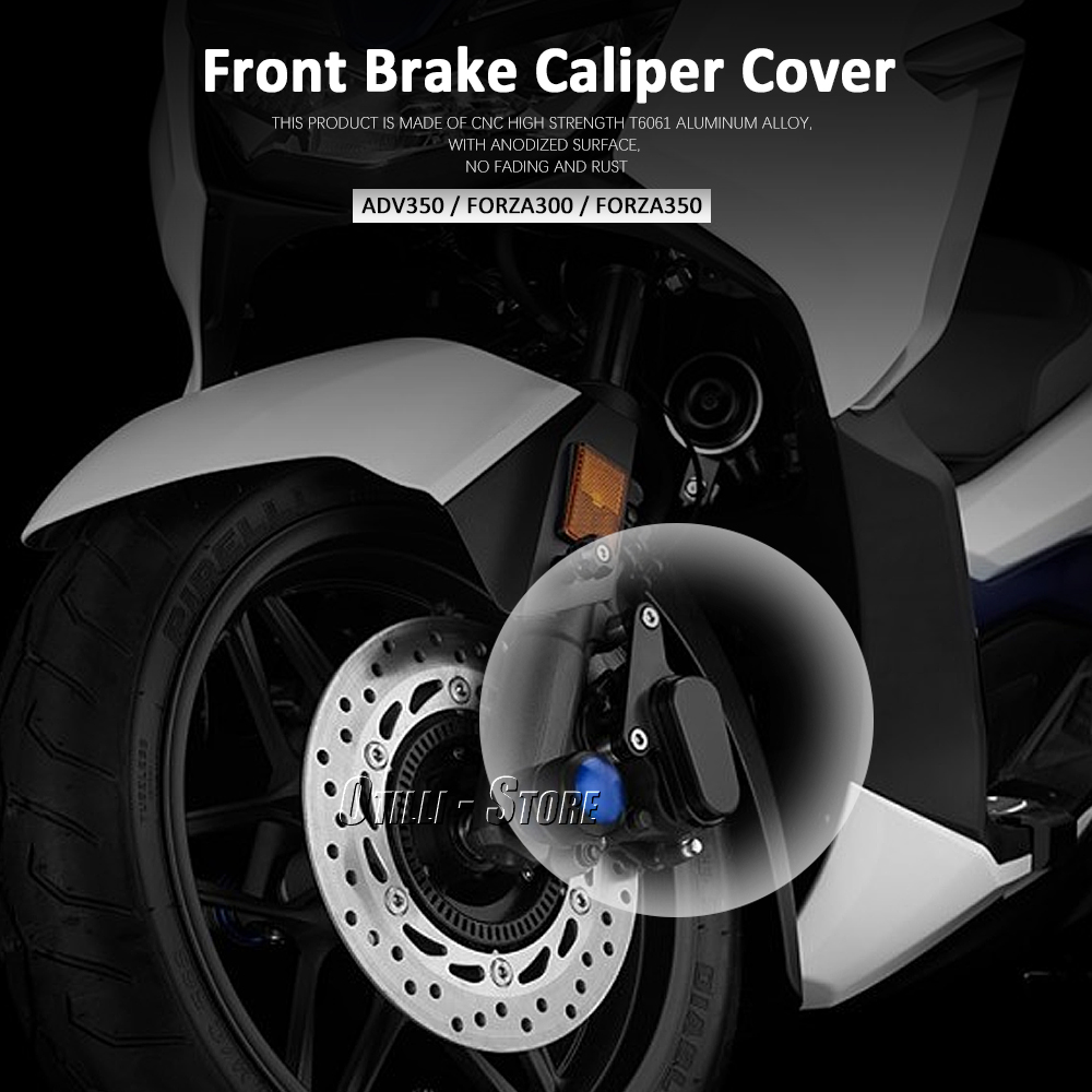 Front Disc Caliper Brakecaliper Brake Guard Protector Cover For HONDA ADV350 ADV 350 Forza300 FORZA 300 350 Forza350 NSS350