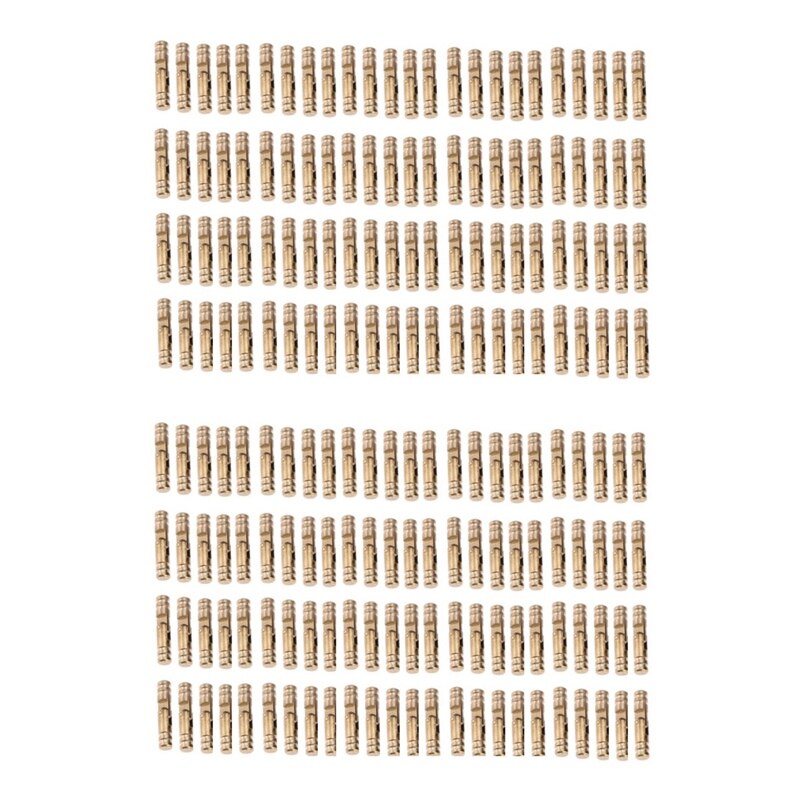 -200Pcs Brass Concealed Barrel Hinges Jewelry Wood Boxes Cabinet Invisible Furniture Hinge 4X20mm: Default Title