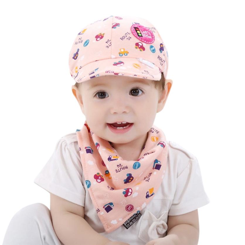 Babadores para bebês Roupas Acessórios 2 PEÇAS Da Criança Do Bebê Meninos E Meninas Chapéu + Avental Infantil Conjunto Bib bibs Do Bebê Dos Desenhos Animados para Bebês @ 40