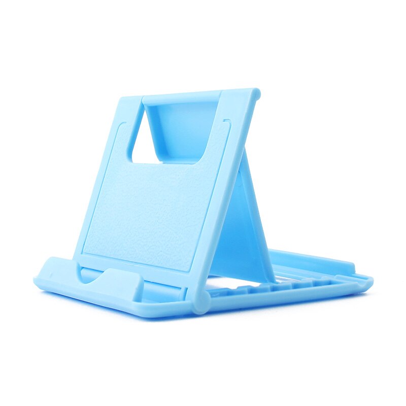 Soporte ajustable para teléfono móvil, soporte plegable de escritorio para iPhone 11, mi 9 Xiaomi, Samsung S10, iPhone 7, 8, X, XS: Blue