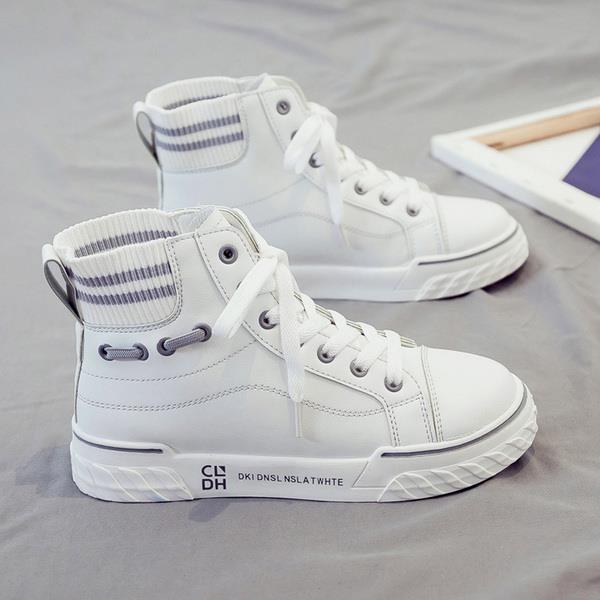 Sommersko dame all-match casual kvindelige sneakers dame rund tå efterår modis small cross efterår sport pu: 2 / 36