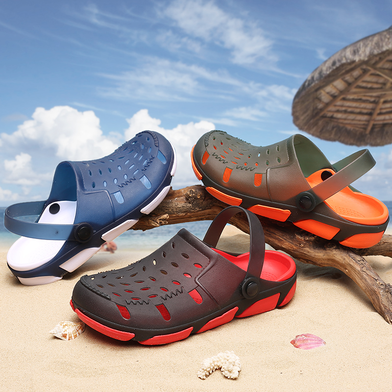 Originele Klassieke Klompen Tuin Slippers Water Schoenen Mannen Zomer Strand Aqua Slipper Outdoor Zwemmen Sandalen Muis Streep Schoenen