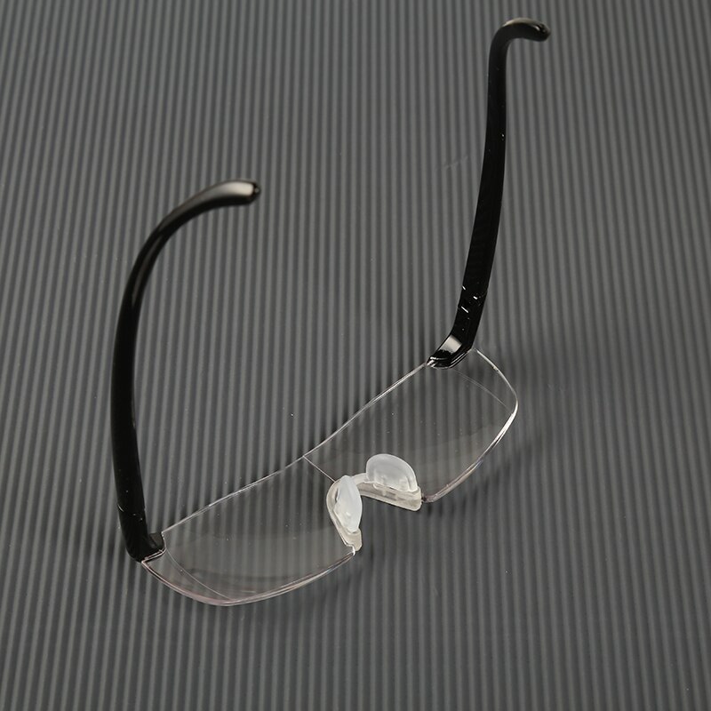 Unisex 160% Vergroting Verziend Vergrootglas Eyewear Vergrootglas Bril Vergrootglazen Draagbare Leesbril