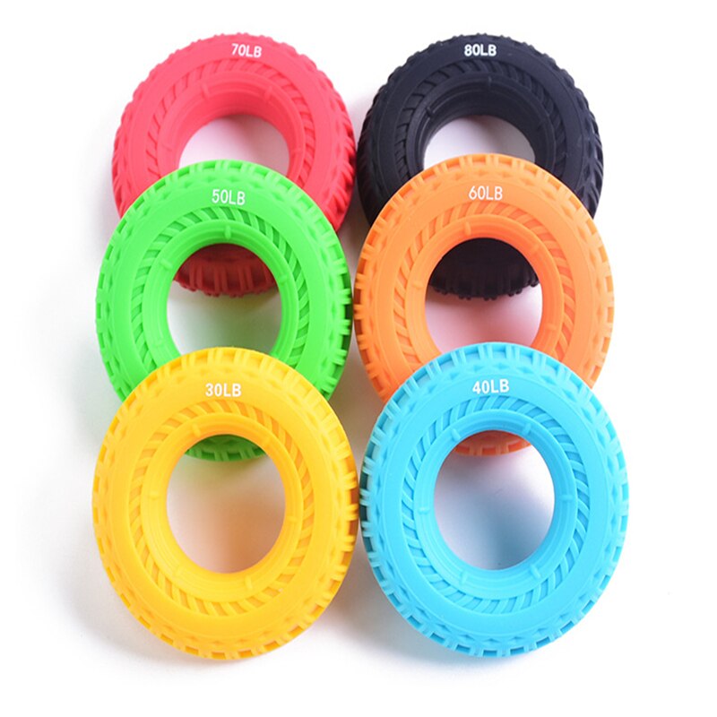 Silicone Portable Hand Grip Gripping Ring Carpal Expander Finger Trainer Grip Strength Rehabilitation Pow Stress Ring Ball