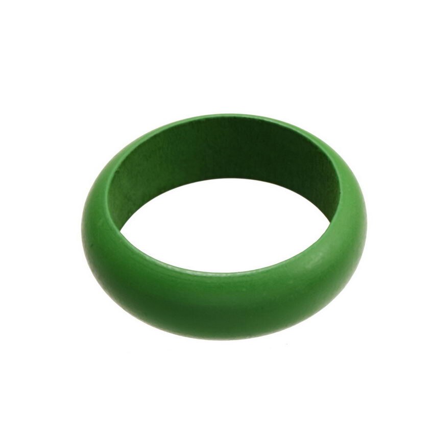 Vintage gesprenkelte, breite armreifen aus naturholz für damen, farbige holzmanschetten, weihnachtsarmbänder, armreifenschmuck: B031 grün