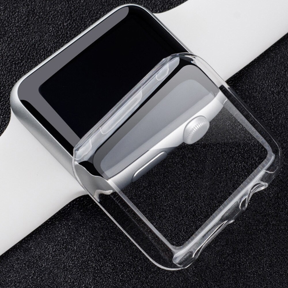 Protector Case Voor Apple Horloge 5 4 3 2 1 40 Mm 44 Mm 360 Clear Tpu Cover Volledige Case voor Iwatch 5 4 3 2 1 38 Mm 42 Mm