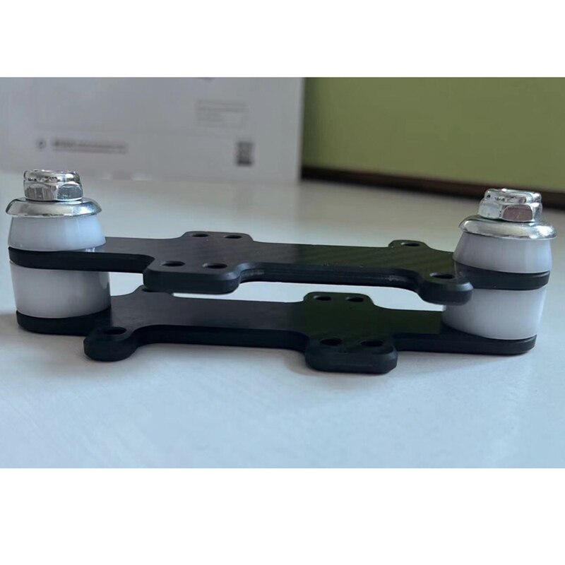 Carbonfaser-surf-skateboard-achsenadapter, pu-buchsen, surf-skate-brücken, skateboard, schwarze farben