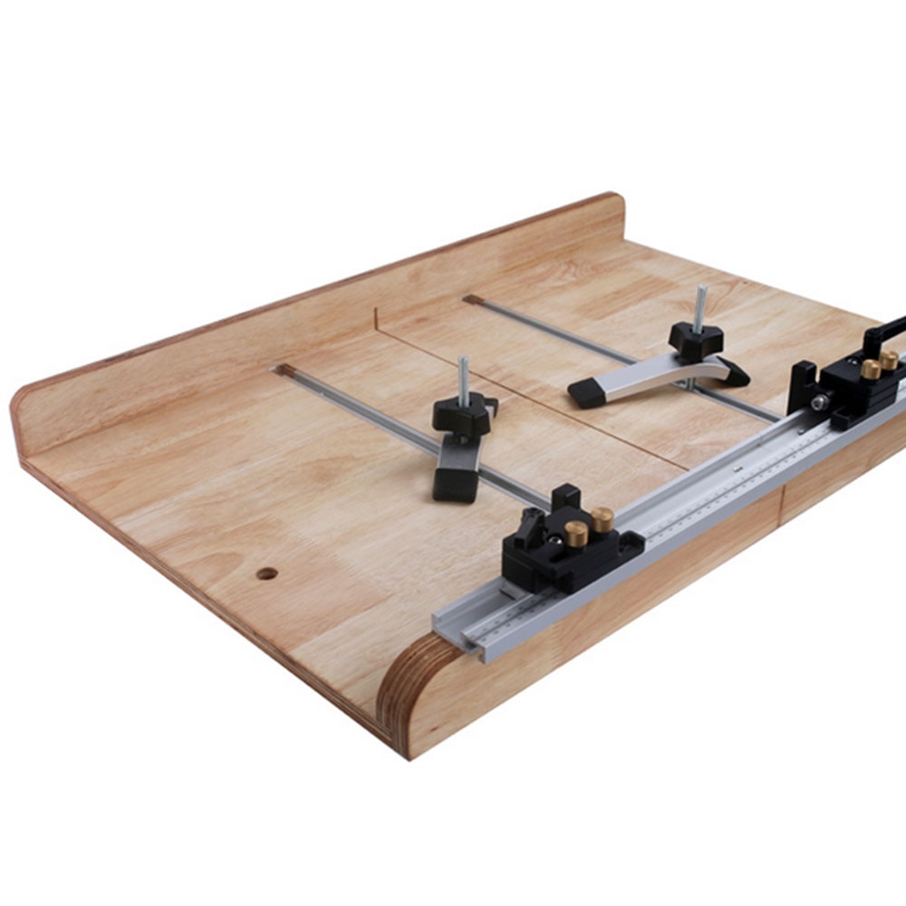 Mini T-tracks Slot Miter Track Jig Fixture T-Slot Woodworking Pressboard Clamp T Screw T Slider Pressure Block