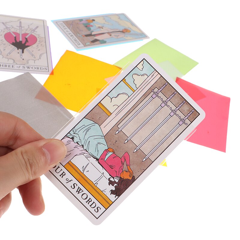 50 stuks/pak 62*89mm kaarthoesjes, beschermkaarten, kleurrijke bordspelhoesjes