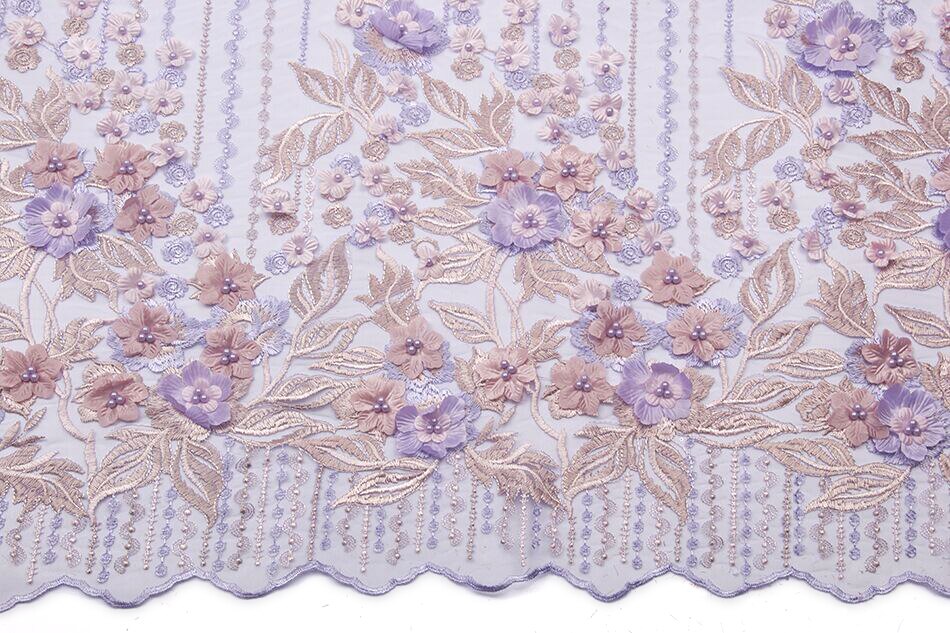 Franse kant borduren stof heet verkoop vrouwen kleding kant stof trouwjurk jurk