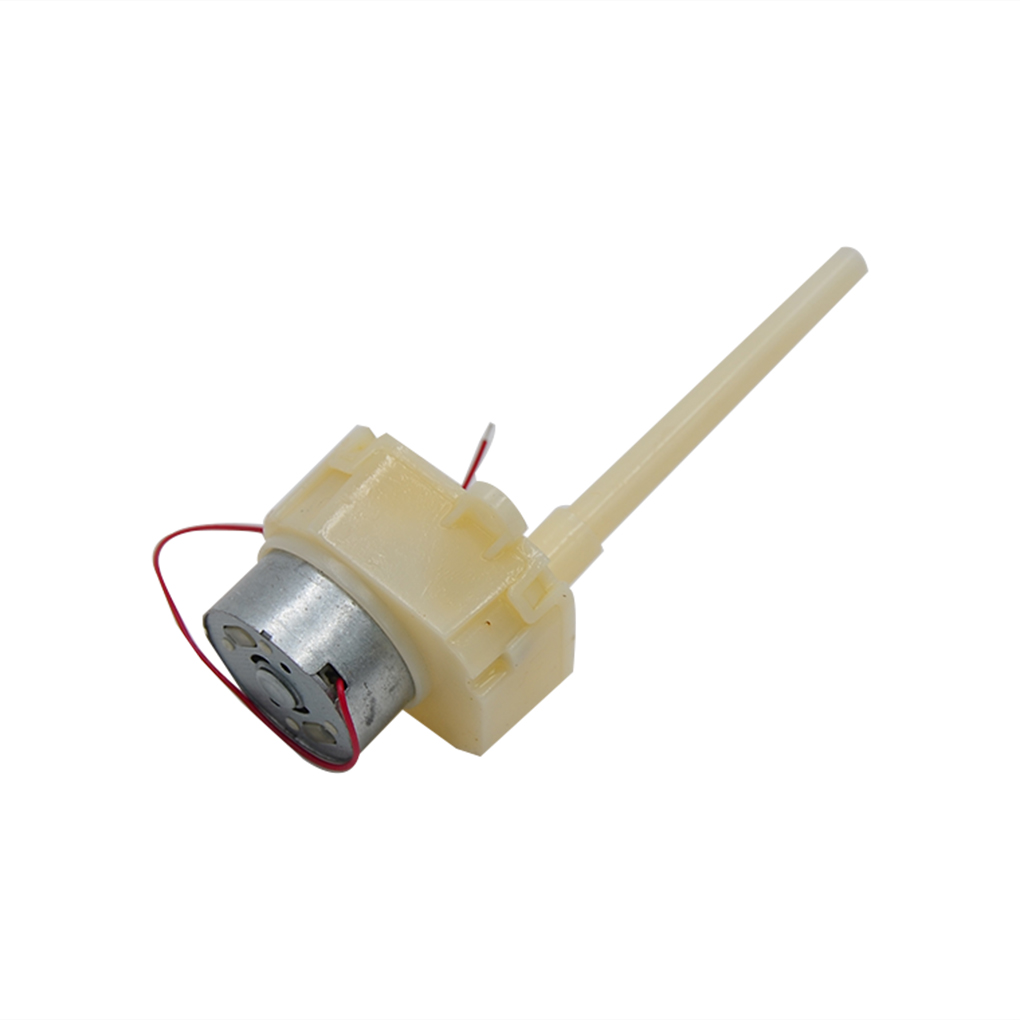 Jævnstrømsmotor 6v 12v 8-16 o / min snekkegearmotor langakslet turbine langsom reduktion gearkasse elektronisk legetøj diy