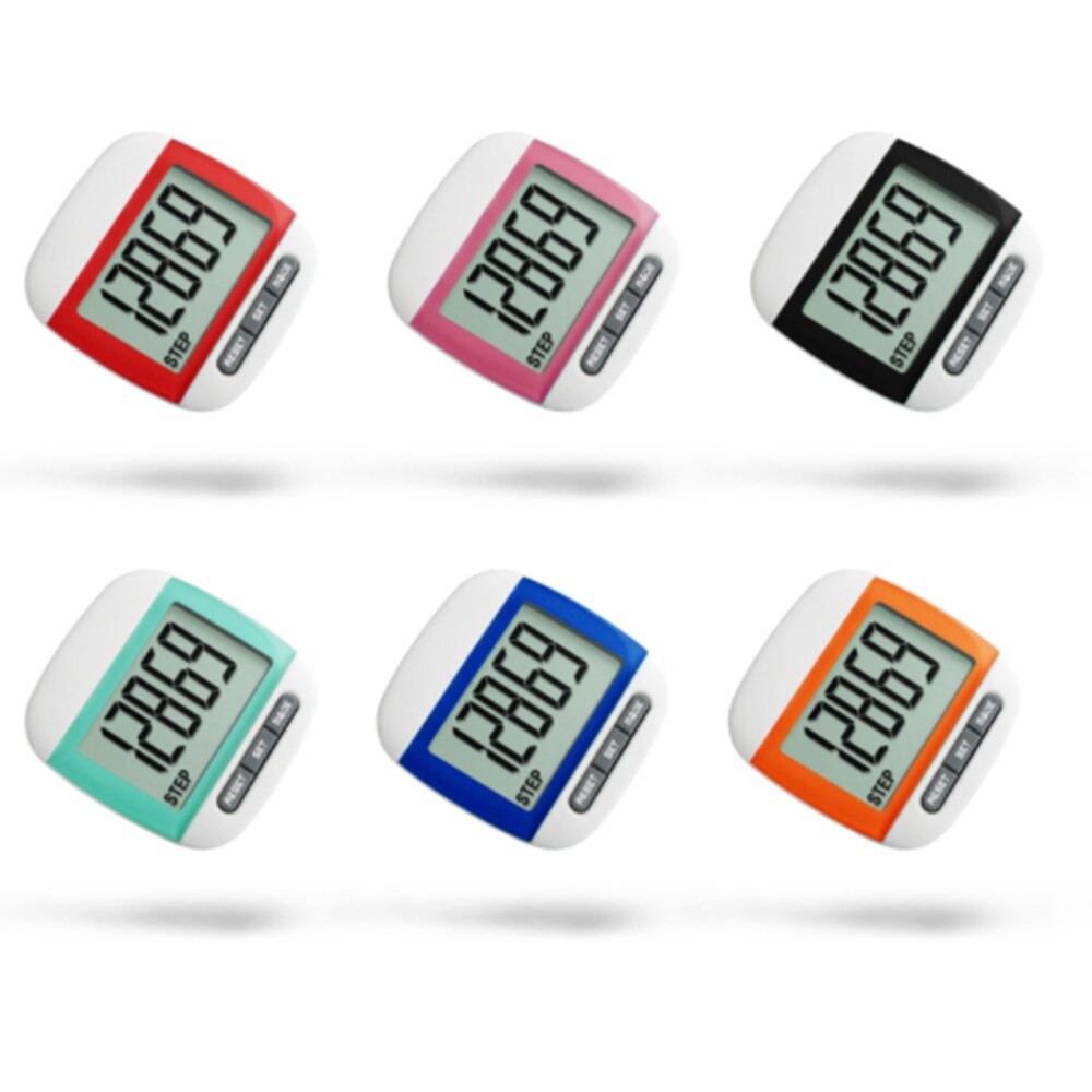 Waterproof Walking Step Counter Movement Calories Counter Multi-Function Digital Pedometer For Running Light, Easy To Carry