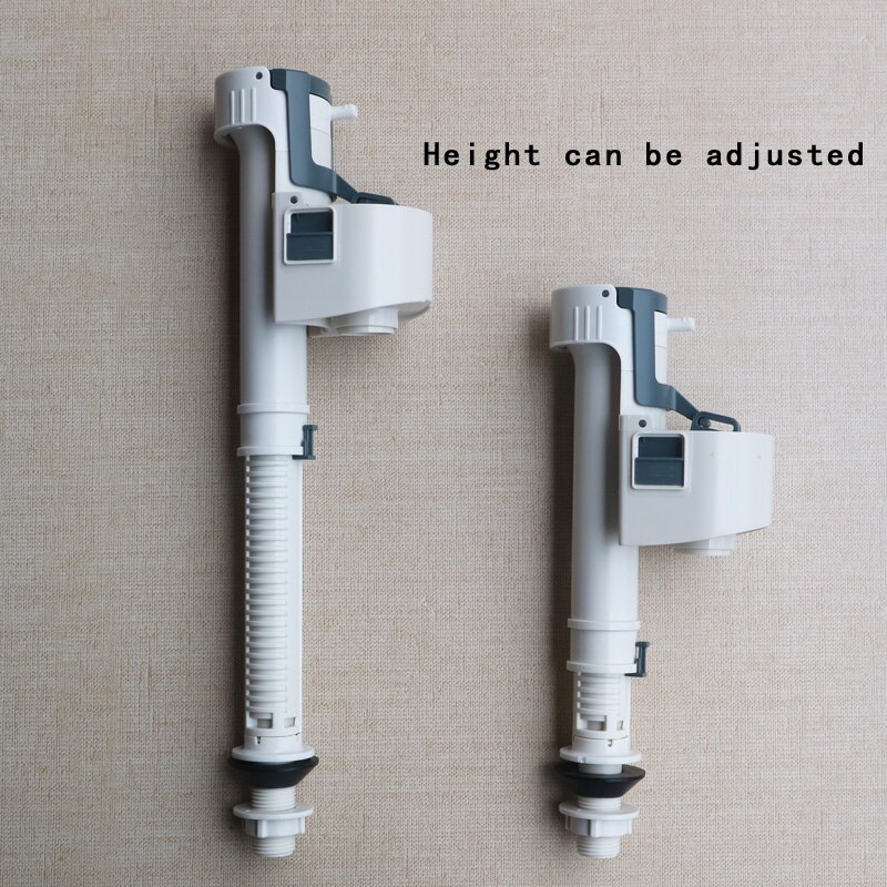 Toilet Water Tank Filling inlet valves Quiet Adjustable height Water valve Toilet water inlet fittings G1/2 Plastic joint