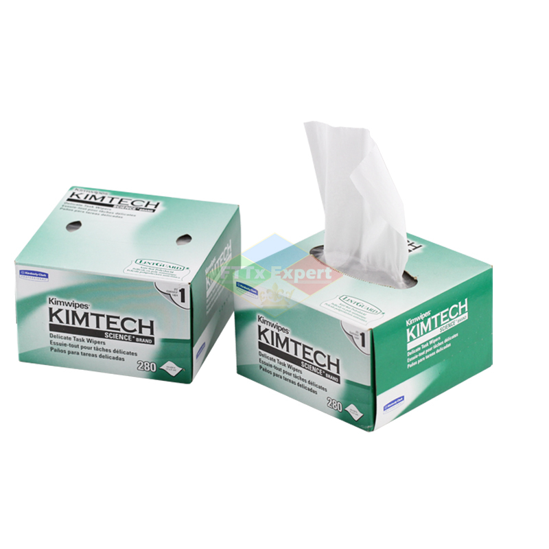 10pcs/lot 210 x 110mm Kimtech Kimwipes Delicate Task Wipes 280 Pieces Per Box For Optical Components Special