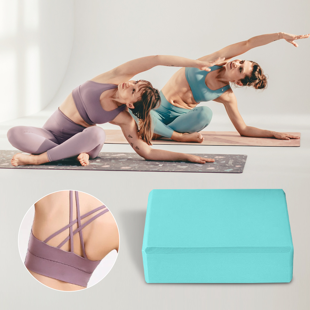 Eva Yoga Block einfarbig Yoga Gleichgewicht Steine feuchtigkeit beständige Yoga-Blöcke mit hoher Dichte Körperform ung Yoga-Blöcke für sterben Meditation