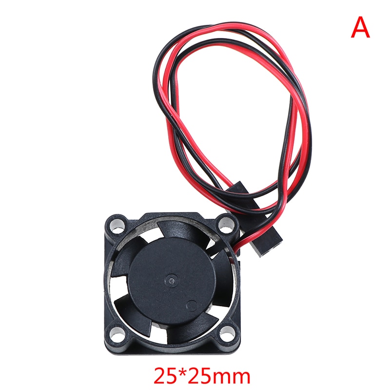 1 Pc 5V -7V 150A DC Cooling Fan For RC Model Motor ESC 25mm/30mm/40mm Power Transfer: 25mm