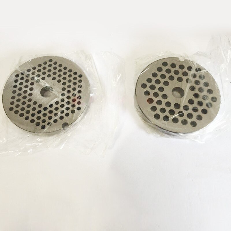 #22 Type 3mm-18mm Manganese Steel Meat Grinder Plate Cutting Plate For Meat Food Cutting Grinding Machine Kicthen Tool Sliver