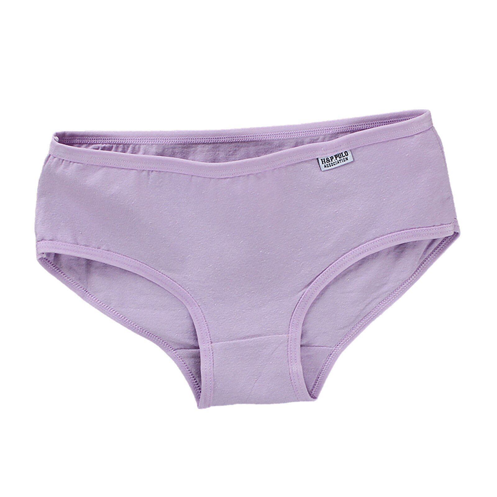 Underwear For Women Girls' Panties Underwear Pure Cotton Briefs Solid Low-rise Girls Panties Underpants Menstrual Panties: Purple