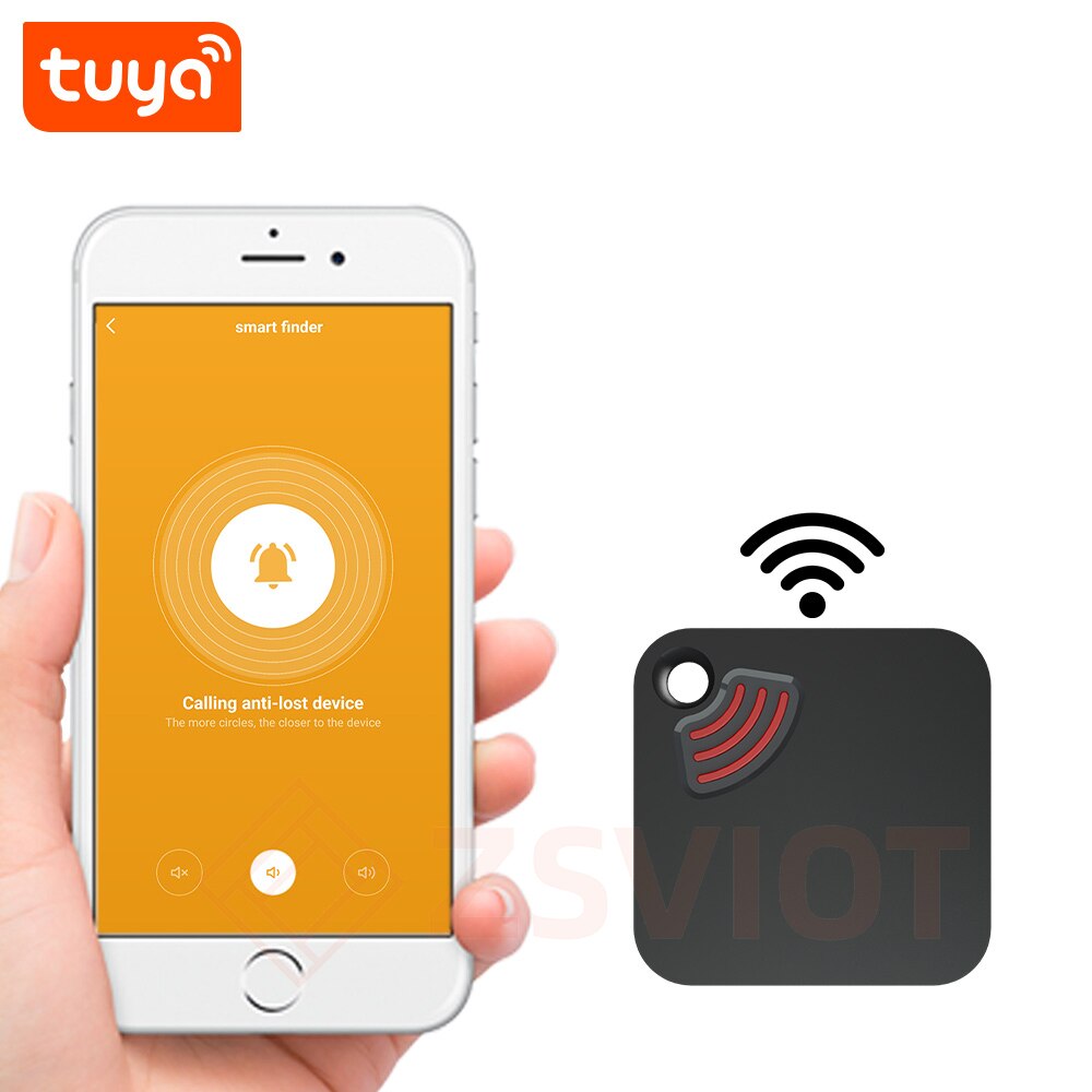 Tuya Smart Tracker Device Mini Tag Key Child Finder Pet Tracker Location Bluetooth Tracker Smart Tracker Vehicle Anti-lost