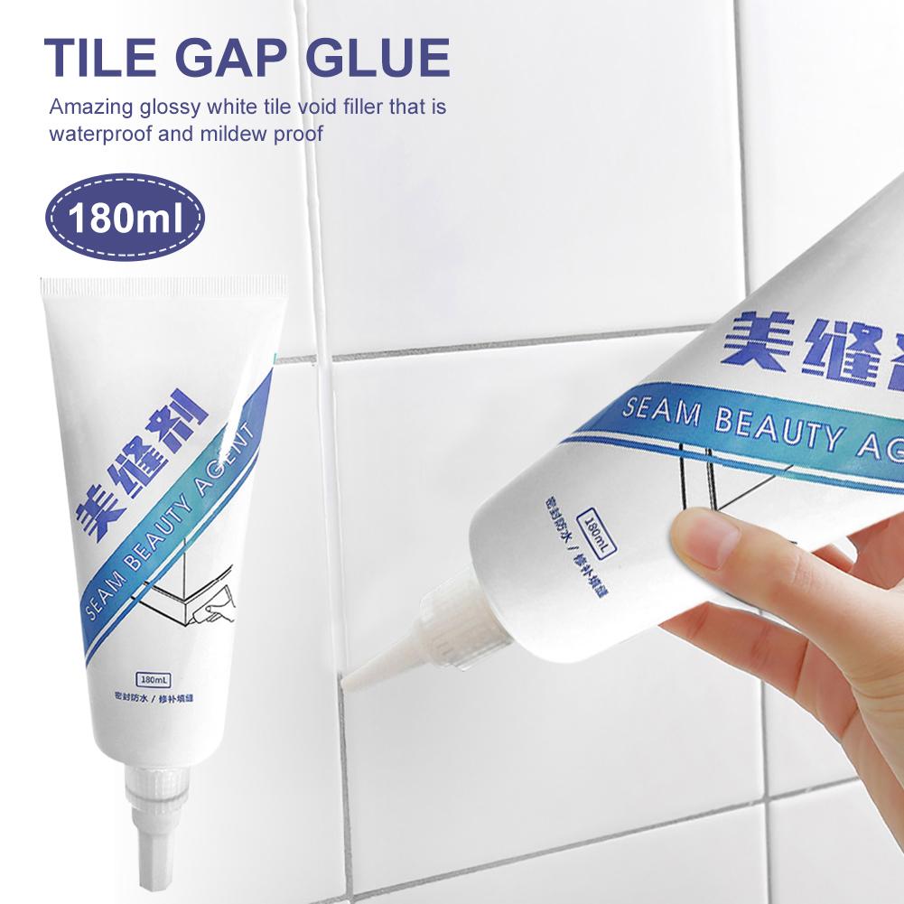 180ml Epoxy Grout Repair Tile Aide Waterproof Mouldproof Gap Filler Restore The Wall Floor Porcelain Ceramic Construction Tool