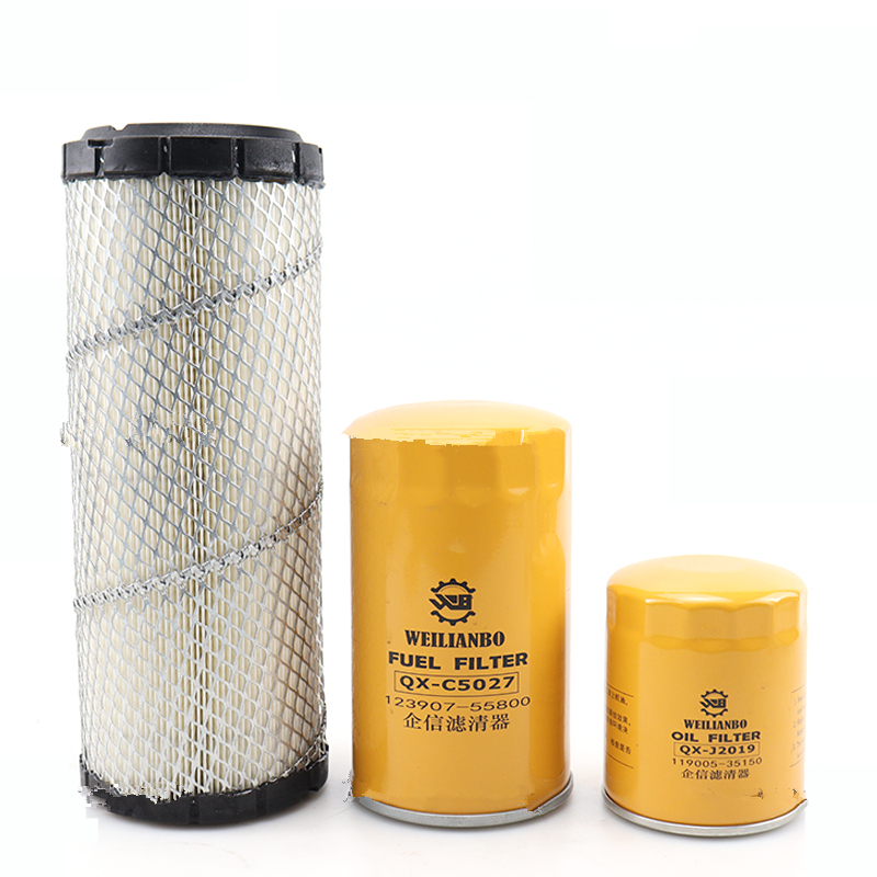 Für xcmg xe35u Bagger öl Diesel- Luftfilter Element Hydrauliköl Einlass Öl rücklauf Filter Element Pilot Filter Element Teile