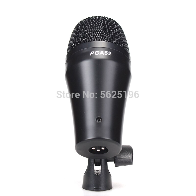 Professionele PGA52 Kick Drum Instrument Snare Microfoon Voor Pga 52 Bass Versterker Live Stage Studio Percussie Mic