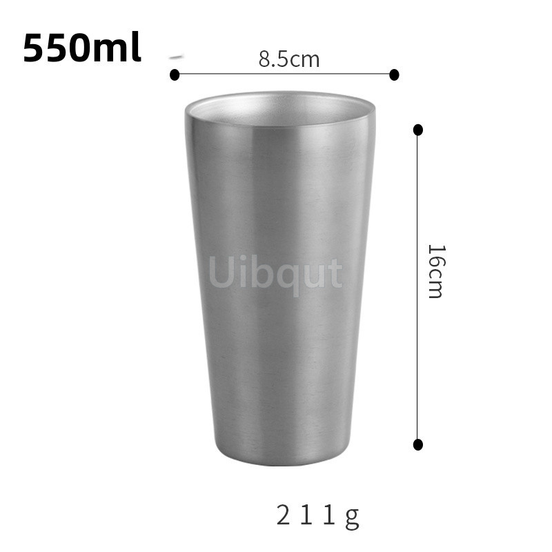 304 Dikke Dubbele Wand Roestvrij Staal Bier Mok Voor Thee Koffie Cup Drink Ware Warm Water Mok Gouden Koffie Cup Set Kopjes En Mokken: Roze