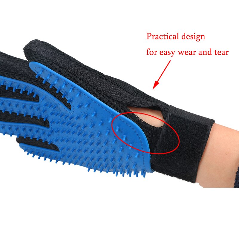 Guantes de silicona para gatos, peine para pelo, cepillo para baño de Mascota, productos de aseo para mascotas, productos de aseo para cachorros