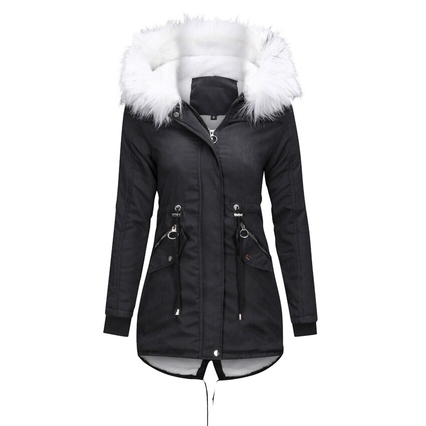 WindTaste Winter vrouwen Wandelen Fleece Lange Jassen Outdoor Sport Camping Vissen Trekking Klimmen Vrouwelijke Hooded Jassen KB120