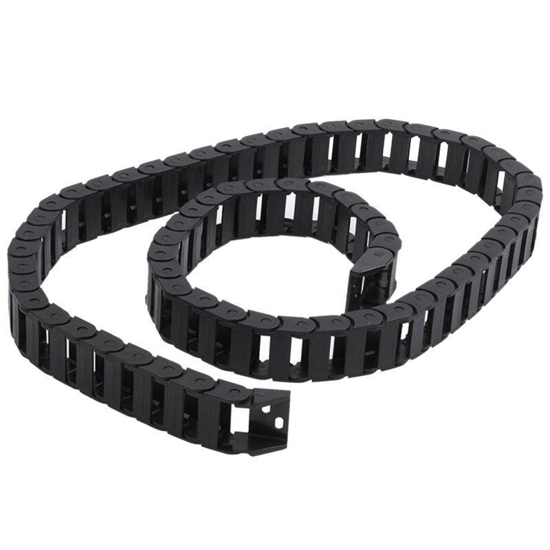 10x20mm 1M ouvert des deux côtés en plastique câble de remorquage chaîne de traînée