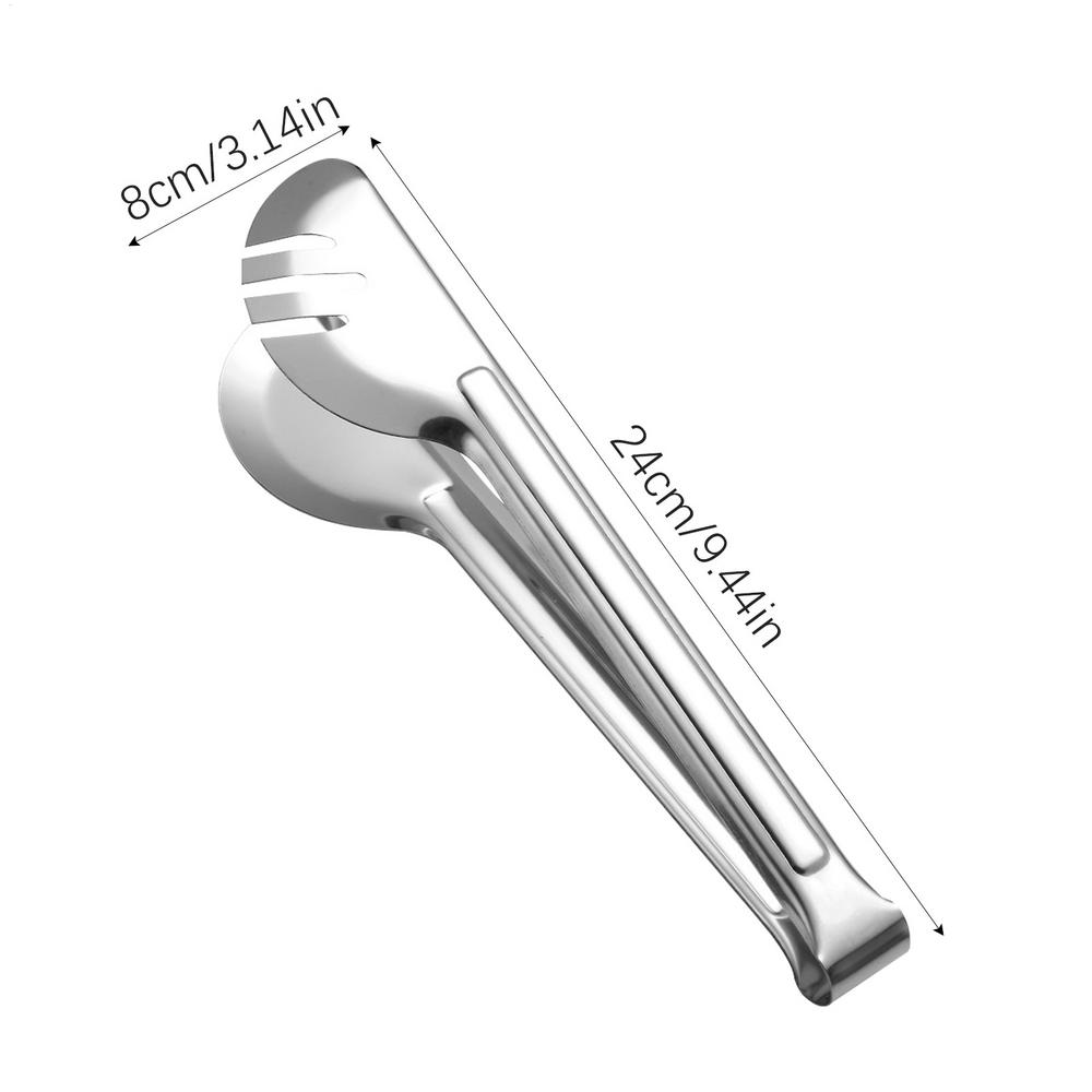 Kitchen Tongs For Cooking Anti-scalding Toast Tongs Food Tongs Clip Scissors Reusable Serving Tongs Food Grade Food Tongs For: Blue