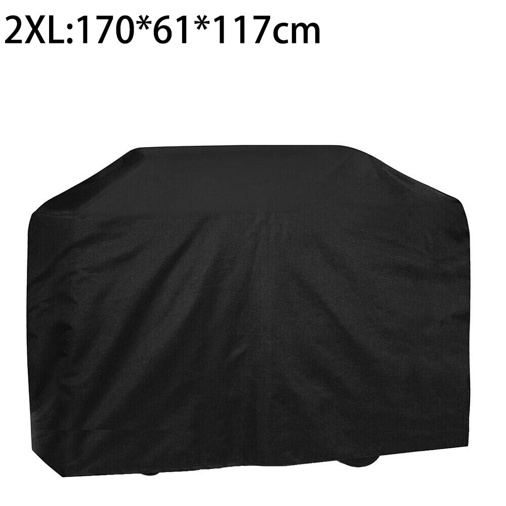 1pc BBQ Grill Cover Heavy Duty Waterproof Rain Gas Barbecue Grill Garden Protector XS-3XL7 Sizes 210D Oxford Cloth: XXL