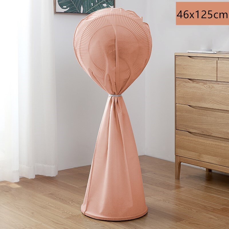 Fan cover dust cover floor-standing round fan cover floor fan cover home all-inclusive electric fan cover dust cover: B2      46x125cm
