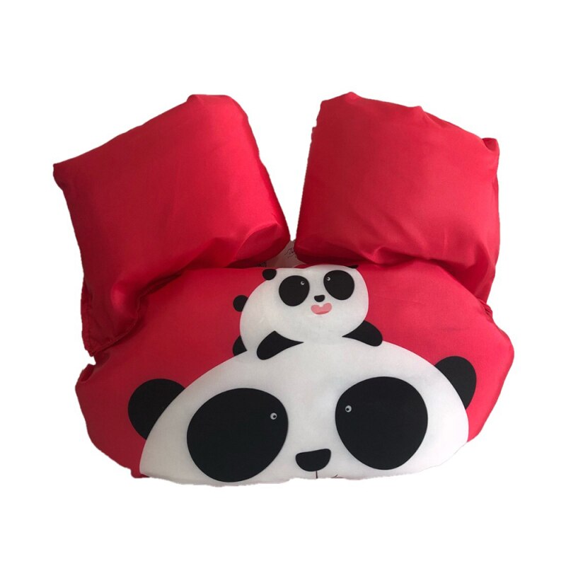 Bonito flotador de natación para bebés y niños, salvavidas para niños, chaquetas de seguridad para niños, chaleco salvavidas para perros para esquí acuático de verano: 14 Red Panda