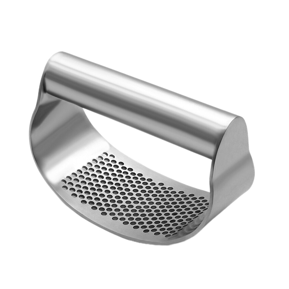 Stainless Steel Garlic Press Rocker Garlic Rocker Crusher Garlic Chopper Mincer Press Kitchen Garlic Masher