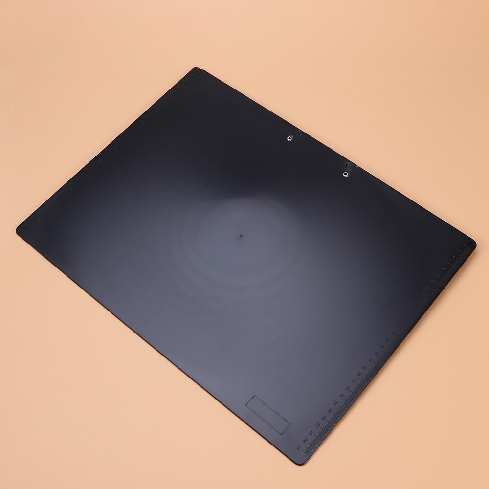 A3 Horizontal Clipboard Drawing Paper Clip Pad Thick Writing Pad Office File Folder Clip (Black)
