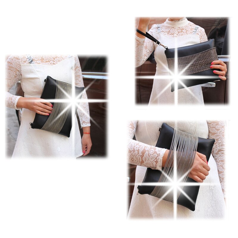 Retro handtasche clutch bag frauen tasche weibliche frauen abend handtaschen schwarze frauen leder handtaschen geldbörsen umschlag tag kupplung