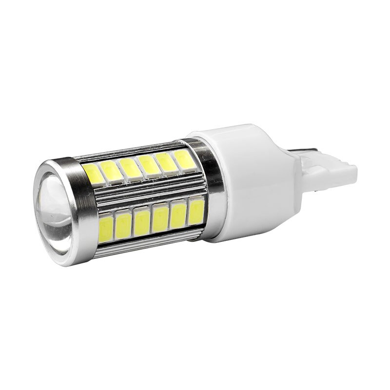 2 kpl  t20 7440 w21w wy21w 33 smd 5730 5630 led-auto keltainen keltainen suuntavilkkupolttimo punainen jarruvalo valkoinen automaatti peruutusvalot 12v 2x