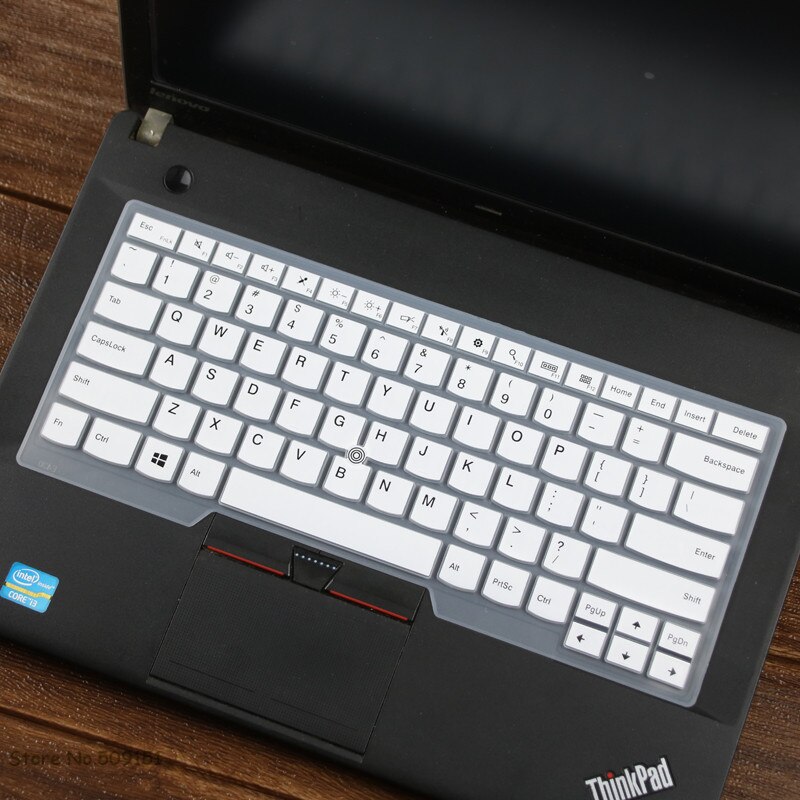 silikon tastatur abdeckung haut schutz für Lenovo thinkpad S440 E455 E450 E455 E460 E465 T450 T450S X1 Yoga: Weiß