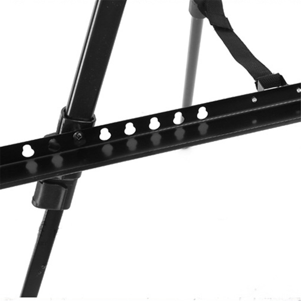 Portable Foldable Tripod Drawing Easel Metal Triangle Sketch Oil Painting Display Bracket Drawing Storage Rack Art Supplies